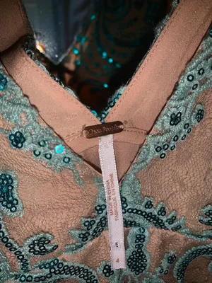Free People Night Shimmers Mini Dress thumbnail 2