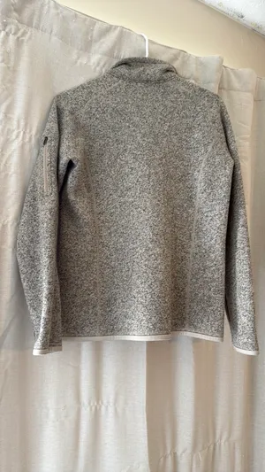 Tan Patagonia Fleece Quarter-Zip Medium thumbnail 3