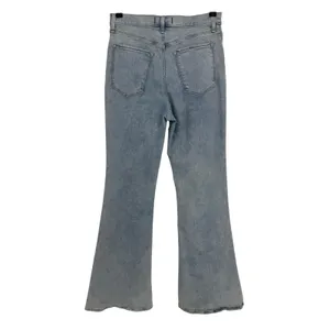 Abercrombie & Fitch The Flare Ultra High Rise Jean 10 Long Light Wash Retro Boho thumbnail 6