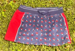 Basic Editions Cherry Printed Skort For Girls thumbnail 1