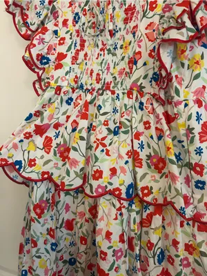 Crosby by Mollie Burch Frida Dress in Blossom XS thumbnail 5