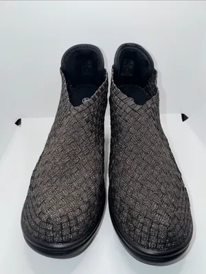 Bernie Mev Chesca Woven Knit Bootie Heel Women’s EU 36 US 5 thumbnail 3
