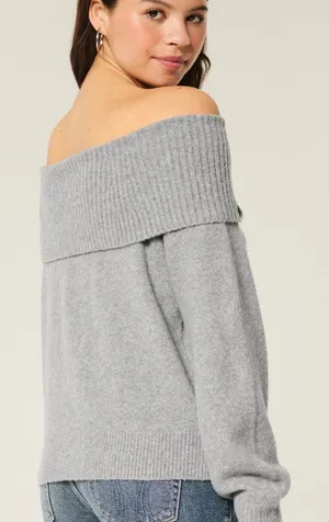 Hollister off the shoulder sweater size xs thumbnail 1
