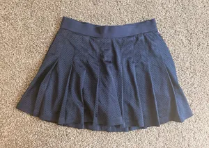 PINK Victoria's Secret Skort Pleated Tennis navy Jersey thumbnail 1