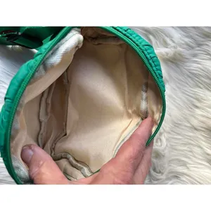 Stylish Green Quilted Belt Bag/Waist Bag thumbnail 4
