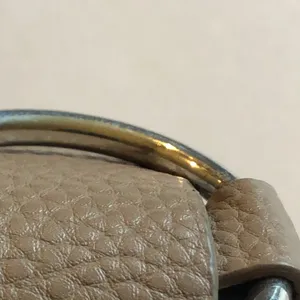 Taupe Faux Leather Circle Buckle Boho Bracelet thumbnail 4