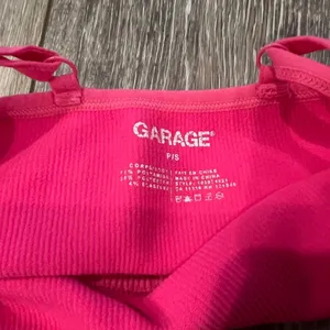 Garage Pink Ribbed Plunge Tank Top thumbnail 3