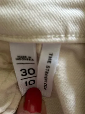 LOFT The Straight Crop Jeans thumbnail 8
