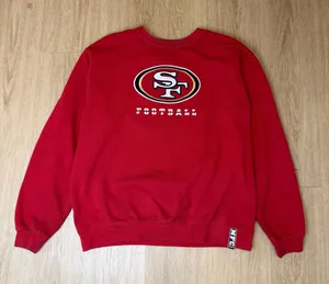 Size L- Vintage NFL Team Apparel San Francisco 49ers Football Sweatshirt thumbnail 1