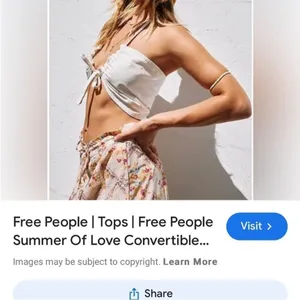 Free People Intimately Summer‎ of Love Convertible Bra xl thumbnail 3