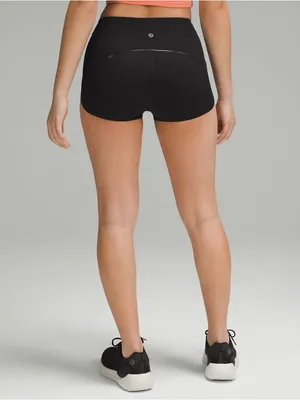 Lululemon Nulux Tight-Fit High-Rise Track Short 2.5" - Size 6 thumbnail 3