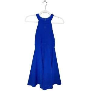 Altar’d State Clear Skies Dress Size Small Blue Skater Dress Mini thumbnail 2