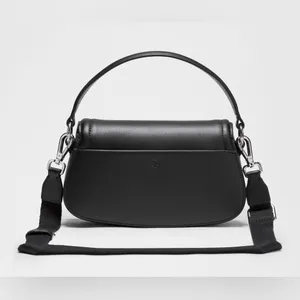 Lululemon NWT Leather Alternative Cactus Mini Bag 1.2L Black & Silver Hardware thumbnail 3
