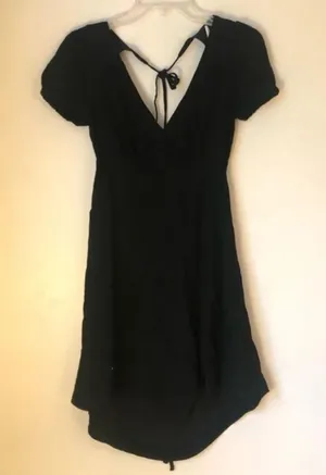 Smith Black Mini Open Back Dress 2 thumbnail 7