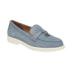 Giani Bernini Womens Lesleee Slip-On Memory Foam Loafers Light Blue Suede 6M thumbnail 7