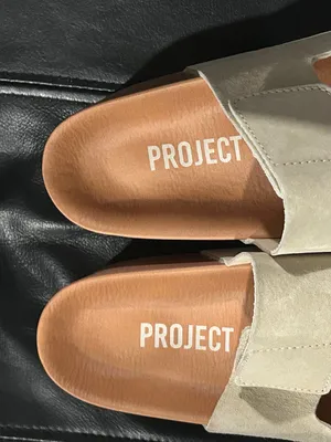 Project Slide Sandals in Light Taupe thumbnail 2
