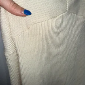 Free People FP Beach Ribbed Knit Babydoll Tank Dress Cream Tie Strap‎ Medium thumbnail 2