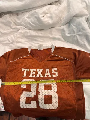 Russell Athletic University of Texas Russell Burnt Orange Football Jersey with White Accents thumbnail 5