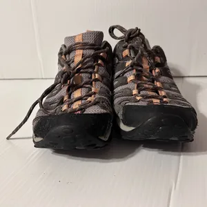 Merrell (J535264) depart dark gull grey trail hiking shoe women size 8 thumbnail 3