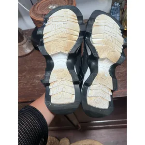 SOREL Kinetic Impact 2 Black Leather Sporty Chunky Strappy Sandals 7.5 thumbnail 8