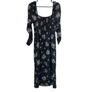 Anthropologie Maeve Floral‎ Dress Colorfull Women's Size 4P Classic Peasant Boho thumbnail 2