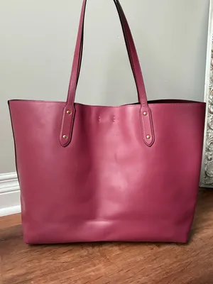 Coach Central Leather Tote 39, Peony Pink / Gold thumbnail 14
