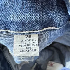 True Religion‎ Women's 25 Straight Leg Jean Blue Pockets Medium Wash Low Rise thumbnail 11