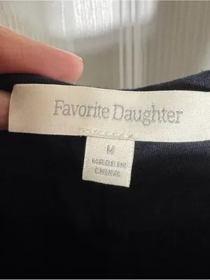 Favorite Daughter Vivien Ruched Black Maxi Dress Formal Cocktail Size Medium thumbnail 5