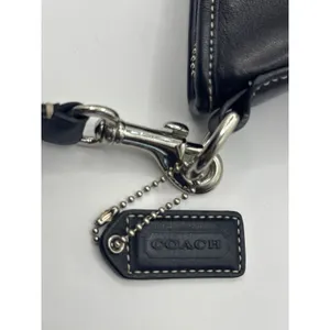 Coach Soho Black‎ Leather Small Hobo Shoulder Bag Purse N0 E043-4283 thumbnail 8