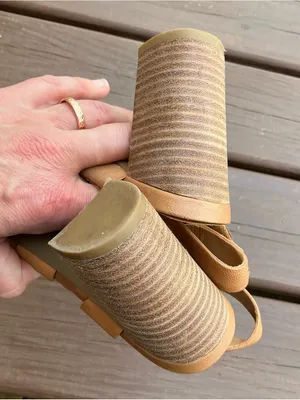 Franco Sarto Tan Strappy Block Heel Sandals🌷🌷 thumbnail 8