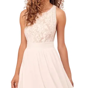 Lulu’s Forever & Always White Lace Maxi Dress Sz XS NWT Bridesmaid Formal thumbnail 4