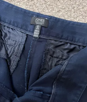 Jones New York Navy Pixie Pants thumbnail 5
