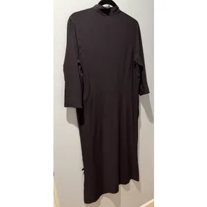 Lululemon The Lab Sarala Dress 3/4 Sleeve Size 8 Black thumbnail 3