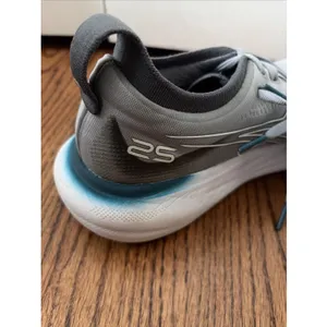 ASICS® Women's GEL-Nimbus 25 Running Shoes in Sheet Rock/White Size 9 thumbnail 5