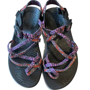 Chacos Z/2 1215 EcoTread Strappy Outdoors Sporty Purple Black Orange Sandals Sz 7 thumbnail 1