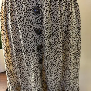 Japna Black and Cream Spaghetti Strap Mini Dress Size M thumbnail 3