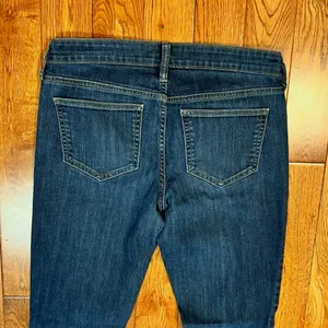 Old Navy Blue Skinny Jeans with Distressed Details New Without Tags thumbnail 3