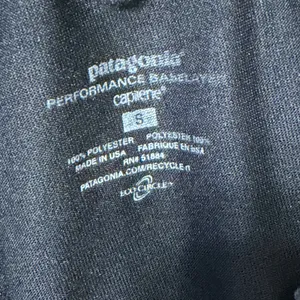 Patagonia Performance Baselayer Capilene Pants Womens Small Black‎ Leggings thumbnail 4