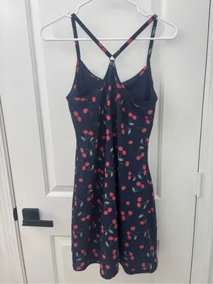 Outdoor voices athletic dress cherry print thumbnail 5