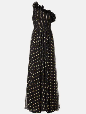 leena for Mac Duggal One Shoulder Ruffle Gown thumbnail 12