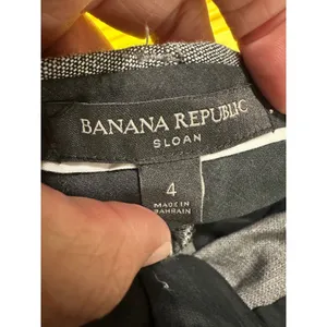 Banana Republic Sloan Slim Ankle Gray Stretch Dress‎ Pants 4 Business Casual thumbnail 6