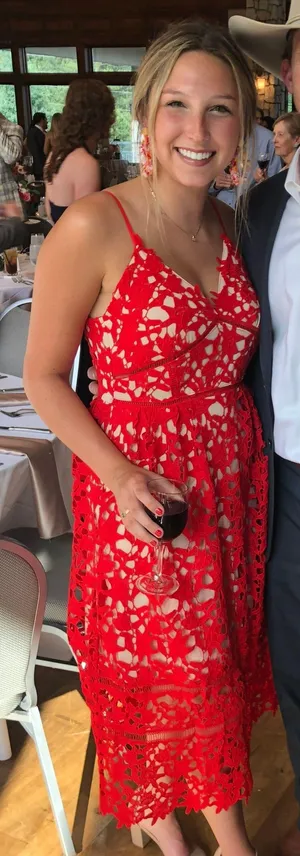 Red Lace Dress thumbnail 1
