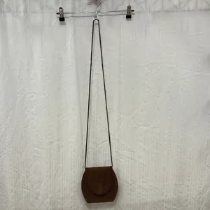 Vintage Brown Suede Mini Shoulder Bag thumbnail 3