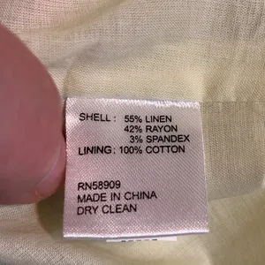Antonio Melani Womens Elina Dress 4 Light Green Linen Ruffle Midi Cottagecore thumbnail 8