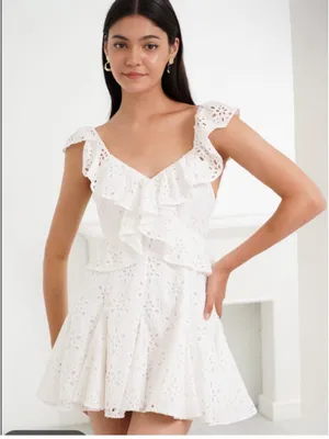 Yumi Kim White Starlight Mini Dress thumbnail 1