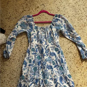 Roller rabbit Amanda yvie dress blue and white small thumbnail 4