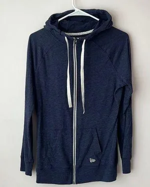 New Era Zip Up Hoodie Women’s Size Small thumbnail 1