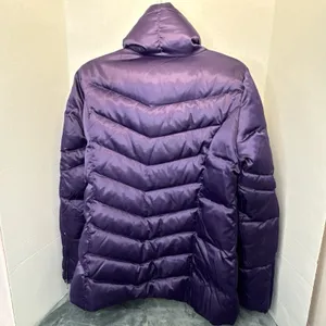 Eddie Bauer - Purple GOOSE DOWN Winter Puffer Coat - Womens Small thumbnail 4