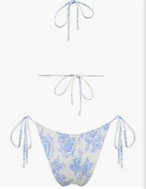 Amazon Swimsuit SET Blue thumbnail 2