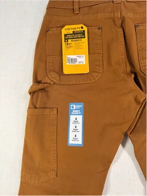 Carhartt Women’s Rugged Flex Relaxed Fit Double Front Work Pants Brown 8 Regular thumbnail 11